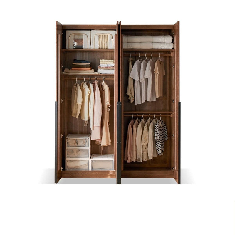 Victor solid wood combine wardrobe