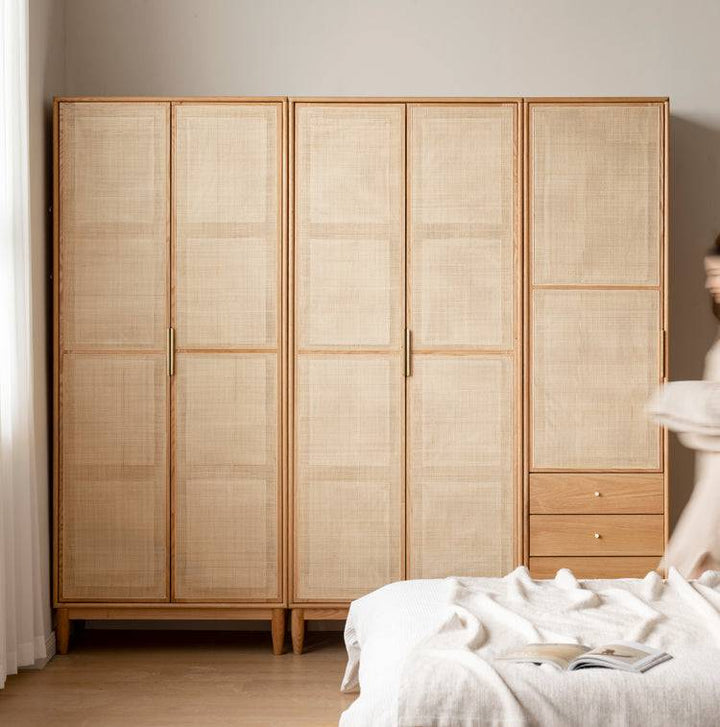 Rattan combine Wardrobe