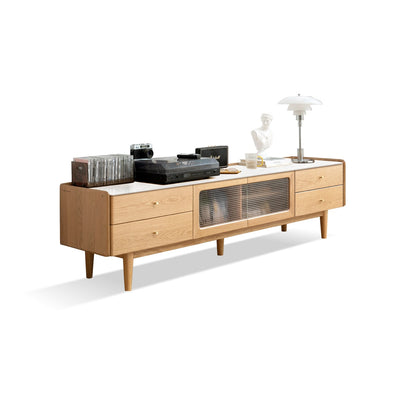 Barry Solid Wood TV Cabinet