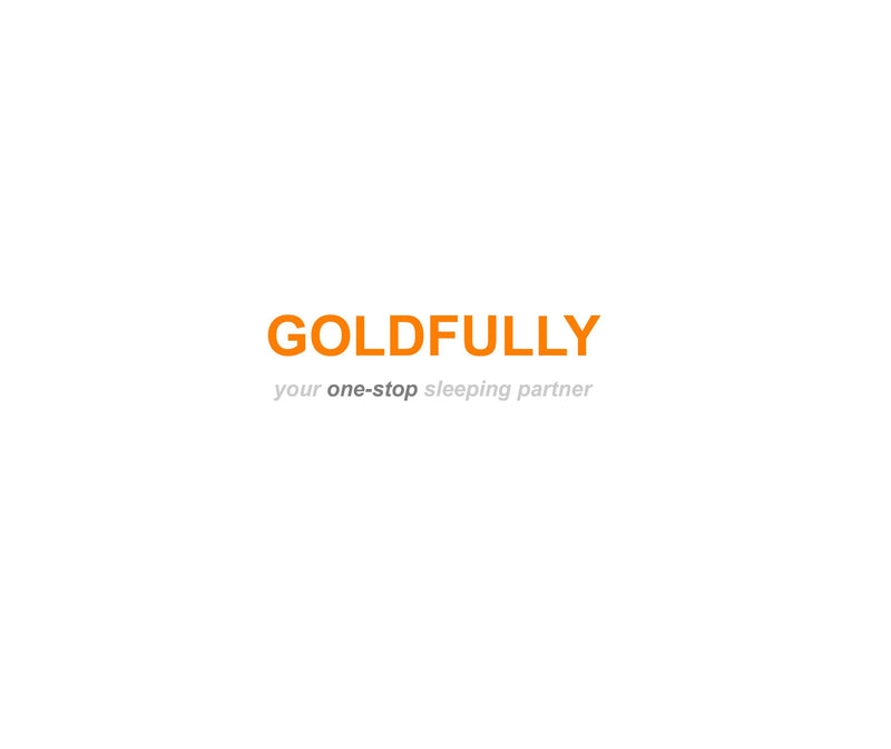 GoldFully Mattress- Ice Silk Two Way Memory Foam Mattress (6.5" thick)